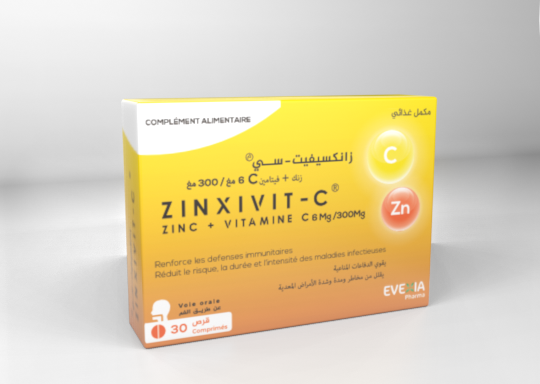 ZINXIVIT-C 6 mg-300 comp